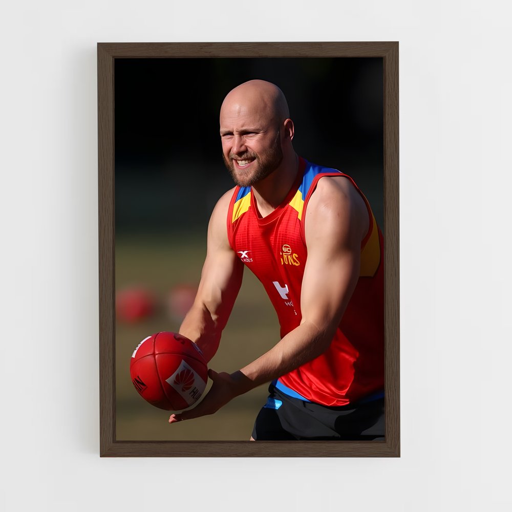 Poster La Magie du Sport – affiche Football australien (vue 5)